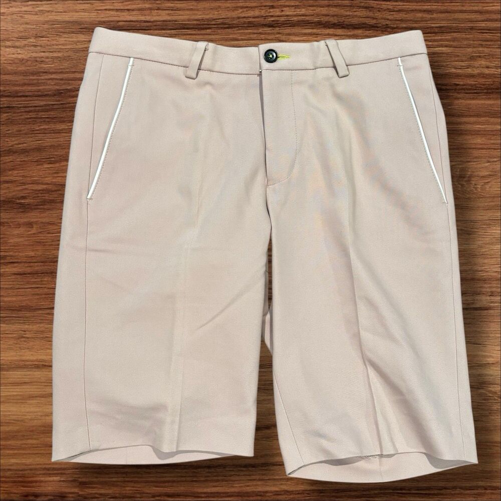 Noose & Monkey Everton Tailored Shorts Beige Pink 28R Casual  Ukraine